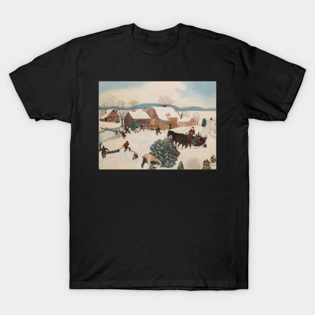 grandma moses T-Shirt by QualityArtFirst